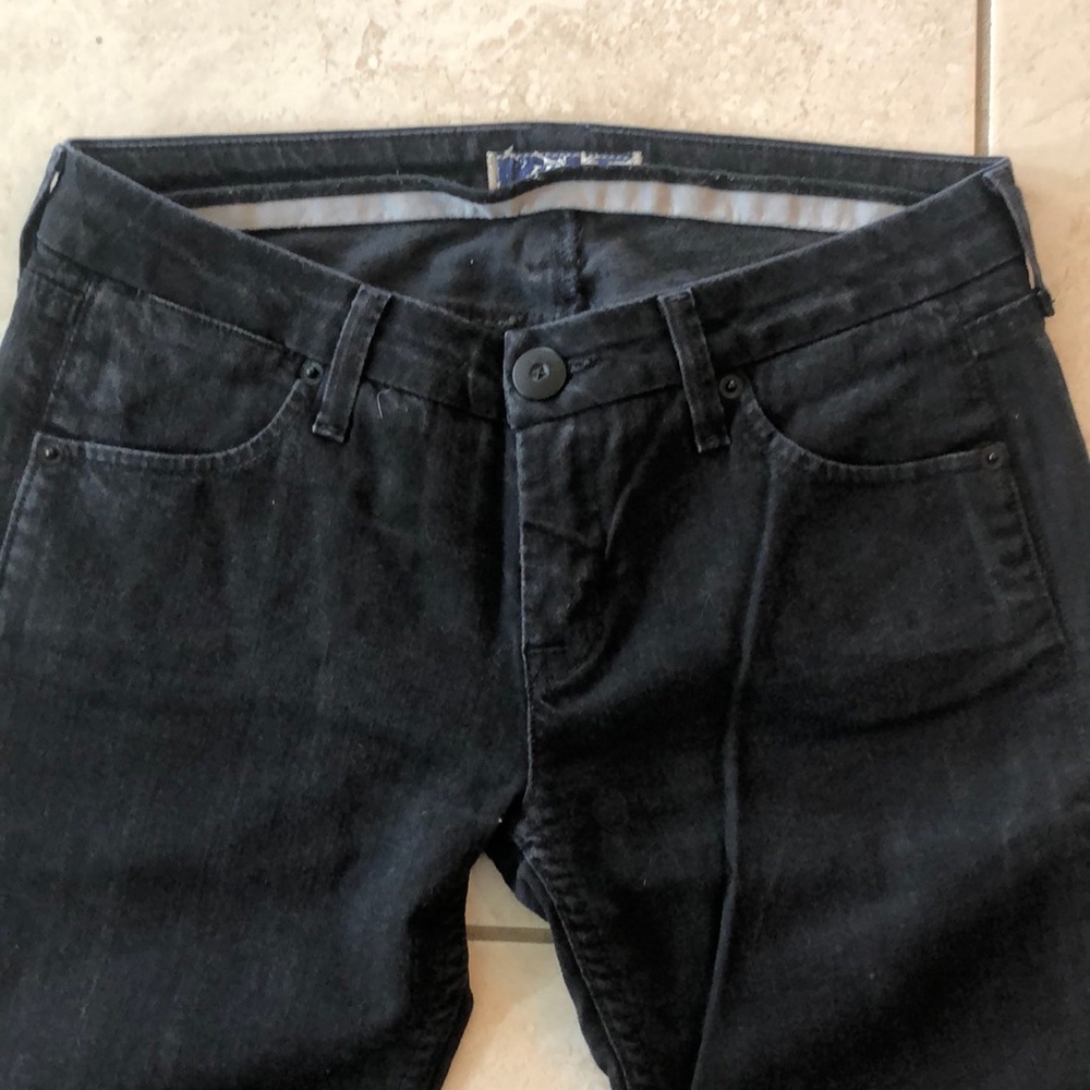 Hudson Jeans Black Skinny Denim